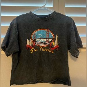 J crew size small cropped t shirt womans